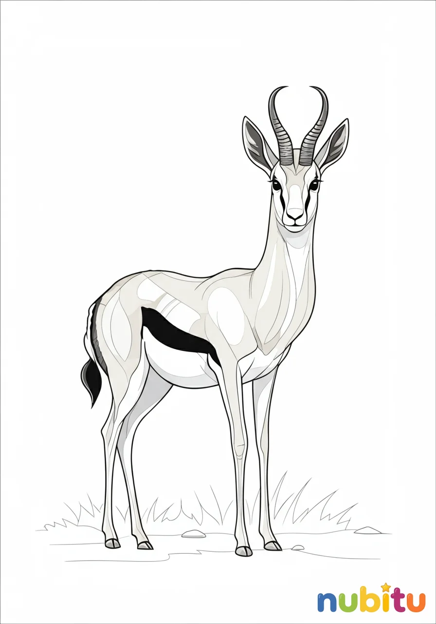 ¡salta de alegría con nuestros mágicos springbokes para pequeños artistas! 🎨