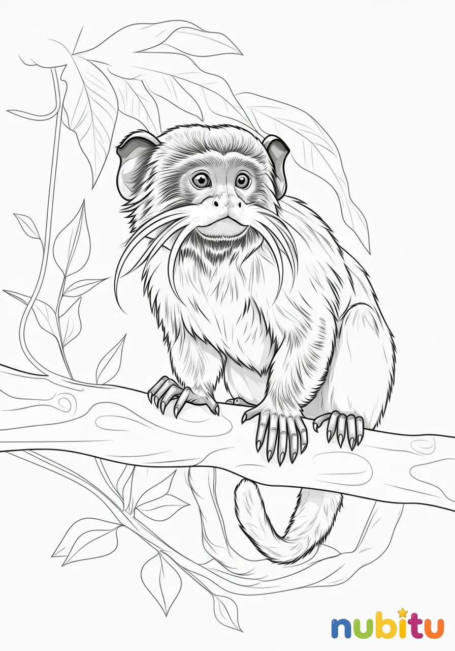 Aventuras artísticas con tamarinos emperadores