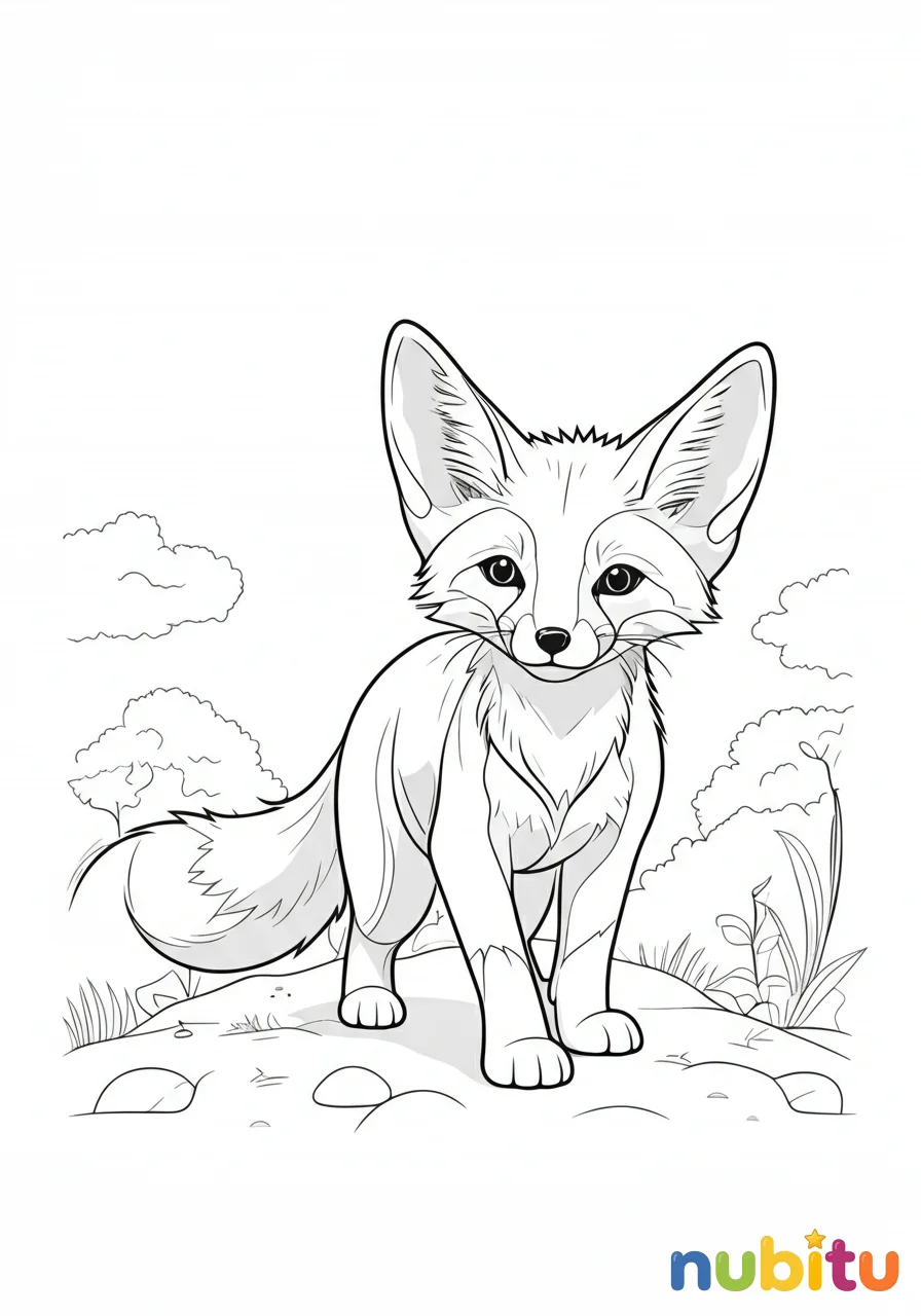 ¡aventura artística! descubre los encantadores zorros corsaces asiáticos para pequeños exploradores 🦊